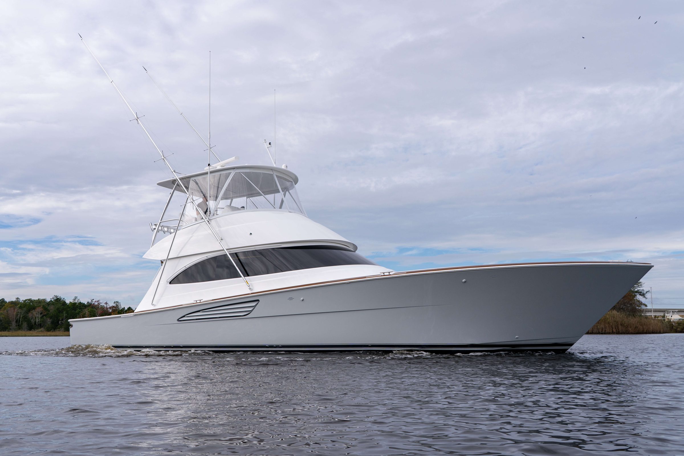 Viking 50 Open Bridge motor yacht exterior