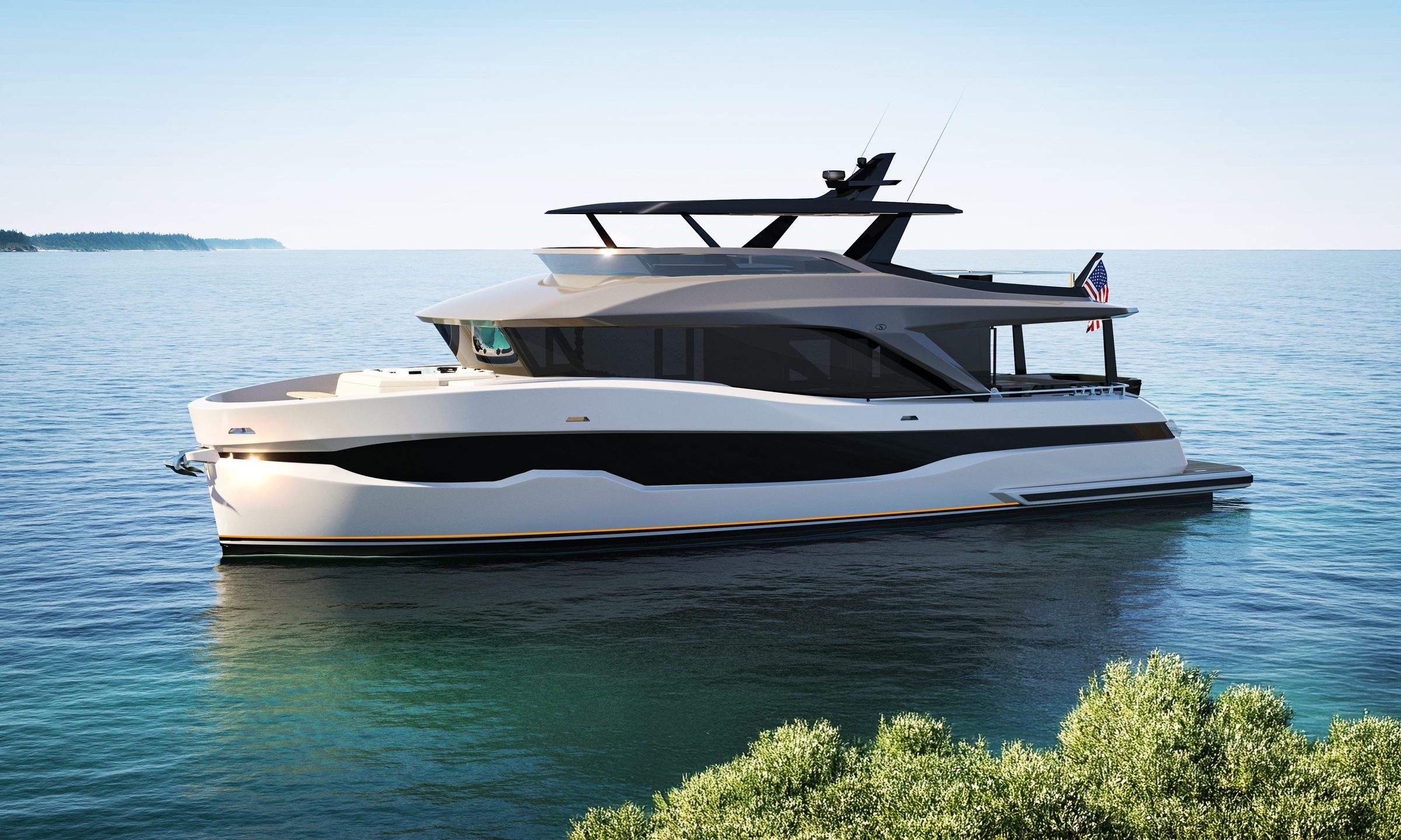 Steeler ACE 78 motor yacht exterior