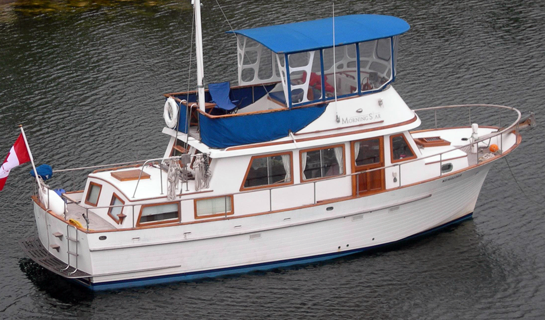 40 foot trawler yacht