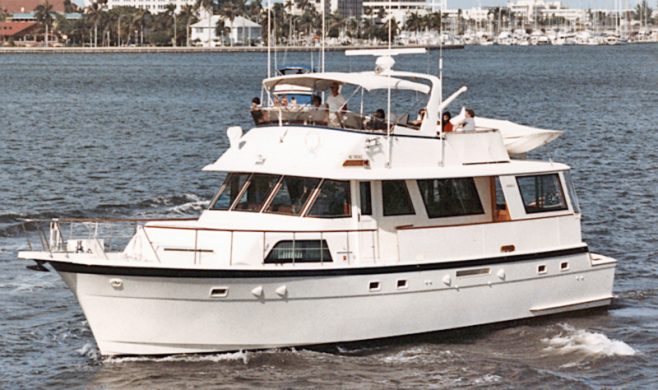 61 ft hatteras motor yacht for sale