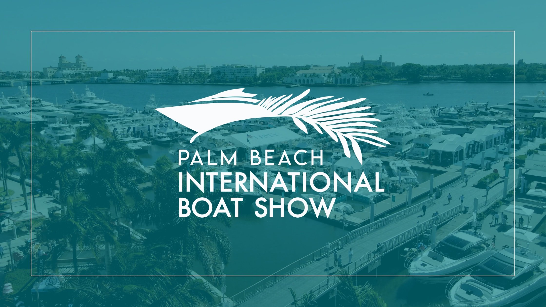 2023 Palm Beach International Boat Show HMY Yachts